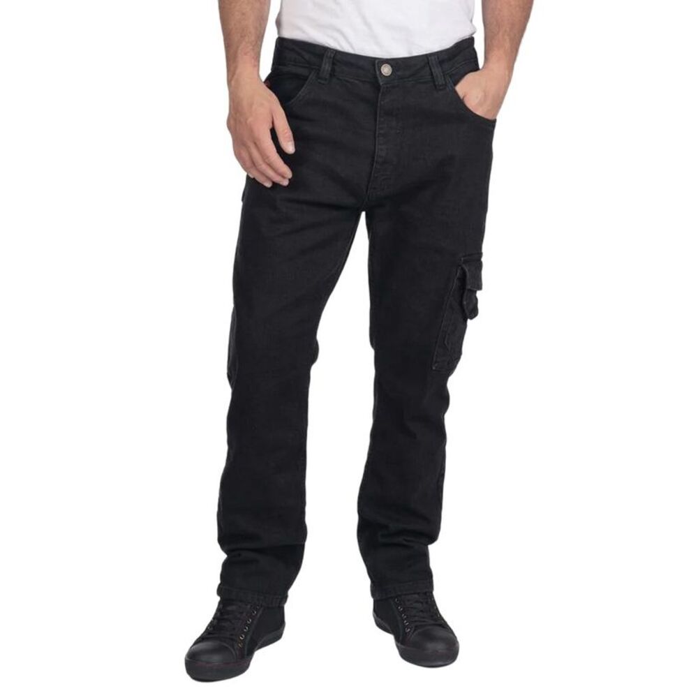 Lee Cooper Mens Denim Stretch Jeans / Black